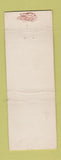 Matchbook Cover - Valley Hotel Dansville NY RED