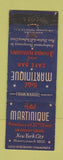 Matchbook Cover - Hotel Martinique New York City WEAR