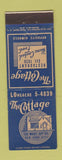 Matchbook Cover - The Cottage Restaurant New York City