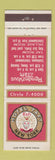 Matchbook Cover - Hotel Taft New York City