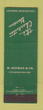 Matchbook Cover - Charleston Garden B Altman New York City