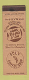 Matchbook Cover - Poly Coffee Shop New York City