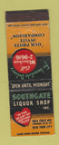 Matchbook Cover - Southgate Liquor Shop New York City WEAR
