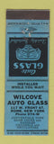 Matchbook Cover - Wilcove Auto Glass Rome NY