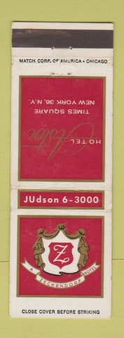 Matchbook Cover - Hotel Astor New York City