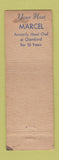 Matchbook Cover - L Armorique Restaurant New York City POOR