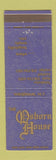 Matchbook Cover - Osborn House Windham NY