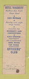 Matchbook Cover - Hotel Woodruff Watertown NY