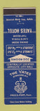 Matchbook Cover - Yates Hotel Syracuse NY