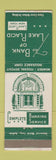 Matchbook Cover - Bank of Lake Placid NY