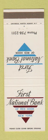 Matchbook Cover - First National Bank Red Hook NY