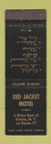 Matchbook Cover - Red Jacket Motel Elmira NY