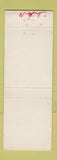 Matchbook Cover - Center Inn Glenmont NY GREEN