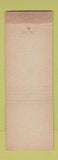 Matchbook Cover - Fifth Avenue Protective Insurance New York City WORN