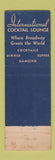 Matchbook Cover - International Casino New York City