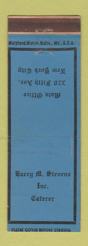 Matchbook Cover - Harry M Stevens Catering New York City