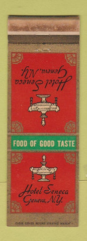 Matchbook Cover - Hotel Seneca Geneva NY WORN
