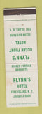 Matchbook Cover - Flynn's Hotel Fire Island NY WEAR