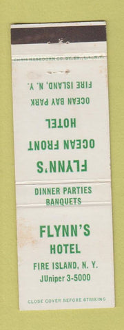 Matchbook Cover - Flynn's Hotel Fire Island NY WEAR