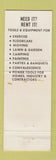 Matchbook Cover - Taylor Central Center North Syracuse NY