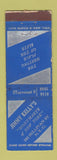 Matchbook Cover - Jimmy Kelly's New York City WEAR