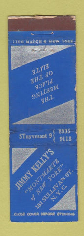 Matchbook Cover - Jimmy Kelly's New York City WEAR