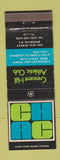 Matchbook Cover - Crescent Hill Athletic Club Brooklyn NY