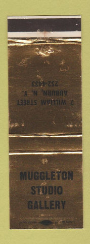 Matchbook Cover - Muggleton Studio Gallery Auburn NY
