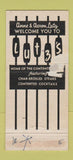 Matchbook Cover - Lutz's Restaurant Denver Colorado WEAR 30 Strike