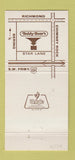 Matchbook Cover - Teddy Bear's Houston TX restaurant 30 Strike