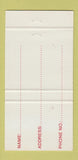 Matchbook Cover - The Outpost Hotel California Toronto ON 30 Strike