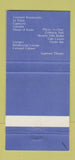 Matchbook Cover - Merv Griffins Resorts Atlantic City NJ 30 Strike