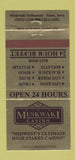 Matchbook Cover - Meskwaki Casino Tama IA 30 Strike