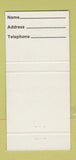 Matchbook Cover - Pappa's Honky Tonk Ocala Jacksonville VL 30 Strike