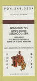 Matchbook Cover - Baja 97 Daytona Beach FL 30 Strike
