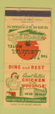 Matchbook Cover - Wanderer St Petersburg FL Aunt Hattie's Chicken WEAR 30 Strike
