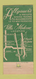 Matchbook Cover - Allgauer's Restaurant Chicago IL 30 Strike