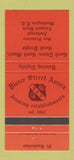 Matchbook Cover - Pierce Street Annex Washington DC San Francisco  30 Strike