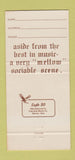 Matchbook Cover - Pierce Street Annex Washington DC San Francisco  30 Strike