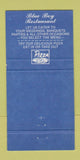 Matchbook Cover - Blue Boy Restaurant Sault Ste Marie ON 30 Strike
