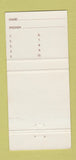 Matchbook Cover - BJ Bull's Brampton ON 30 Strike