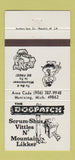 Matchbook Cover - Dogpatch Restaurant Munising MI 30 Strike