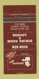 Matchbook Cover - The Outpost Hotel California Toronto ON 30 Strike