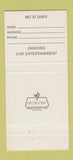 Matchbook Cover - Chaps Restaurant Arlington Heights IL 30 Strike