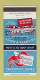 Matchbook Cover - Friendship House Gulfport Biloxi MS WEAR 30 Strike