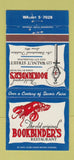 Matchbook Cover - Bookbinders Restaurant Philadelphia PA lobster 30 Strike