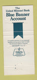 Matchbook Cover - United Missouri Bank Jefferson City MO 30 Strike