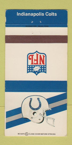 Matchbook Cover - Indianapolis Colts Football WEAR 30 Strike