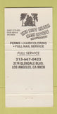 Matchbook Cover - Best Little Hair House Los Angeles CA 30 Strike