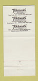 Matchbook Cover - Takesushi Restaurant Toronto ON Sushi 30 Strike